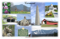 Vermont - Collage #2 